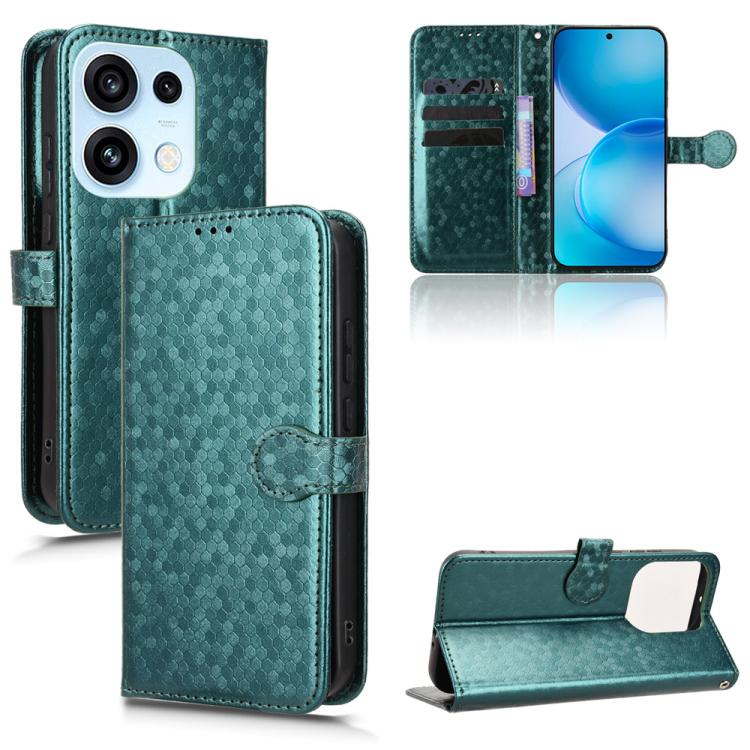 Honeycomb Dot Texture Leather Phone Case, For OPPO A7 Pro Max, For OPPO Reno16 F 5G / Reno16 FS 5G, For OPPO Reno15 A 5G, For OPPO Reno16 Pro 5G / Reno16 5G Global, For OPPO F33 Pro / A6s Pro, For OPPO Find X9 Ultra 5G, For OPPO A6c / A6t / A6t Pro    ...