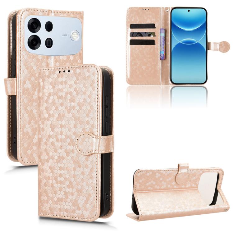 Honeycomb Dot Texture Leather Phone Case, For OPPO A7 Pro Max, For OPPO Reno16 F 5G / Reno16 FS 5G, For OPPO Reno15 A 5G, For OPPO Reno16 Pro 5G / Reno16 5G Global, For OPPO F33 Pro / A6s Pro, For OPPO Find X9 Ultra 5G, For OPPO A6c / A6t / A6t Pro    ...