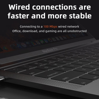 SW5R 5 in 1 Type-C to PD + USB3.0 + USB2.0 + HDMI + RJ45 HUB Docking Station, SW5R