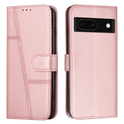 Stitching Calf Texture Buckle Leather Phone Case, For Google Pixel 11 Pro XL, For Google Pixel 11 / 11 Pro, For Google Pixel 10a, For Google Pixel 10 Pro XL, For Google Pixel 10 / 10 Pro, For Google Pixel 9a, For Google Pixel 8a