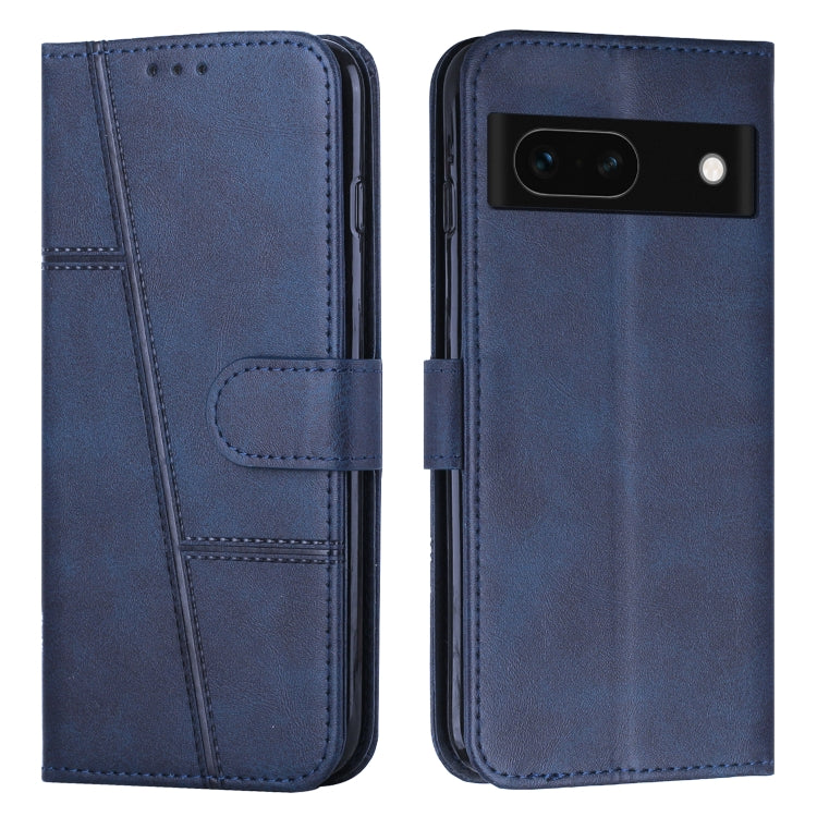 Stitching Calf Texture Buckle Leather Phone Case, For Google Pixel 11 Pro XL, For Google Pixel 11 / 11 Pro, For Google Pixel 10a, For Google Pixel 10 Pro XL, For Google Pixel 10 / 10 Pro, For Google Pixel 9a, For Google Pixel 8a