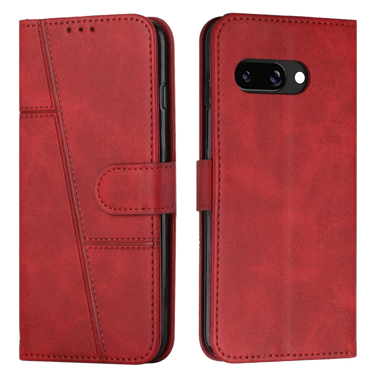 Stitching Calf Texture Buckle Leather Phone Case, For Google Pixel 11 Pro XL, For Google Pixel 11 / 11 Pro, For Google Pixel 10a, For Google Pixel 10 Pro XL, For Google Pixel 10 / 10 Pro, For Google Pixel 9a, For Google Pixel 8a