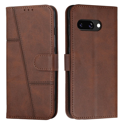 Stitching Calf Texture Buckle Leather Phone Case, For Google Pixel 11 Pro XL, For Google Pixel 11 / 11 Pro, For Google Pixel 10a, For Google Pixel 10 Pro XL, For Google Pixel 10 / 10 Pro, For Google Pixel 9a, For Google Pixel 8a