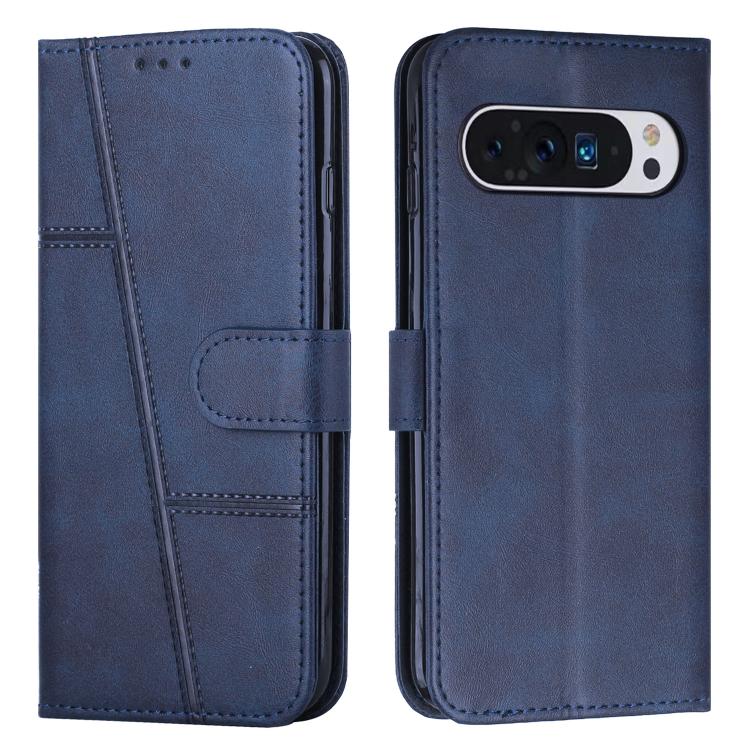 Stitching Calf Texture Buckle Leather Phone Case, For Google Pixel 11 Pro XL, For Google Pixel 11 / 11 Pro, For Google Pixel 10a, For Google Pixel 10 Pro XL, For Google Pixel 10 / 10 Pro, For Google Pixel 9a, For Google Pixel 8a