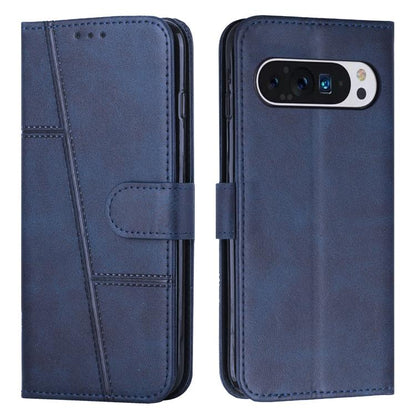Stitching Calf Texture Buckle Leather Phone Case, For Google Pixel 11 Pro XL, For Google Pixel 11 / 11 Pro, For Google Pixel 10a, For Google Pixel 10 Pro XL, For Google Pixel 10 / 10 Pro, For Google Pixel 9a, For Google Pixel 8a