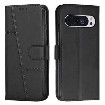 Stitching Calf Texture Buckle Leather Phone Case, For Google Pixel 11 Pro XL, For Google Pixel 11 / 11 Pro, For Google Pixel 10a, For Google Pixel 10 Pro XL, For Google Pixel 10 / 10 Pro, For Google Pixel 9a, For Google Pixel 8a