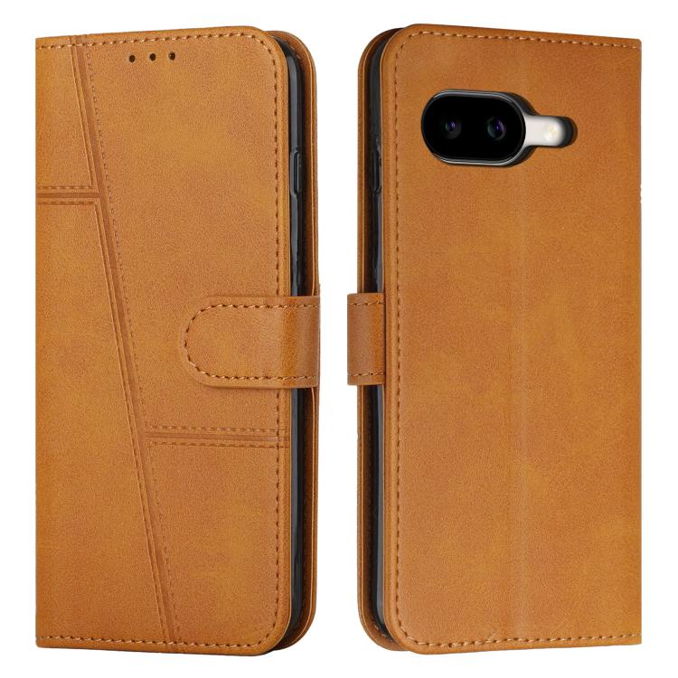 Stitching Calf Texture Buckle Leather Phone Case, For Google Pixel 11 Pro XL, For Google Pixel 11 / 11 Pro, For Google Pixel 10a, For Google Pixel 10 Pro XL, For Google Pixel 10 / 10 Pro, For Google Pixel 9a, For Google Pixel 8a