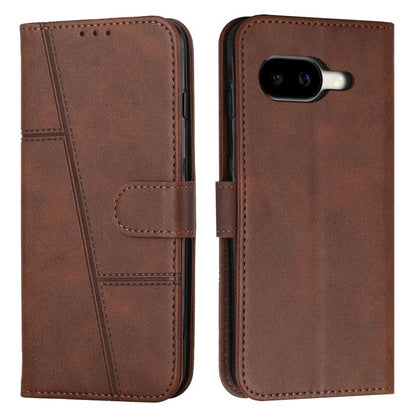 Stitching Calf Texture Buckle Leather Phone Case, For Google Pixel 11 Pro XL, For Google Pixel 11 / 11 Pro, For Google Pixel 10a, For Google Pixel 10 Pro XL, For Google Pixel 10 / 10 Pro, For Google Pixel 9a, For Google Pixel 8a
