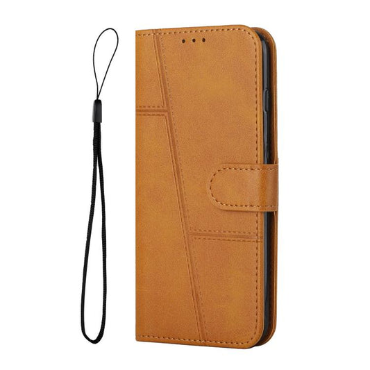 Stitching Calf Texture Buckle Leather Phone Case, For Google Pixel 11 Pro XL, For Google Pixel 11 / 11 Pro, For Google Pixel 10a, For Google Pixel 10 Pro XL, For Google Pixel 10 / 10 Pro, For Google Pixel 9a, For Google Pixel 8a