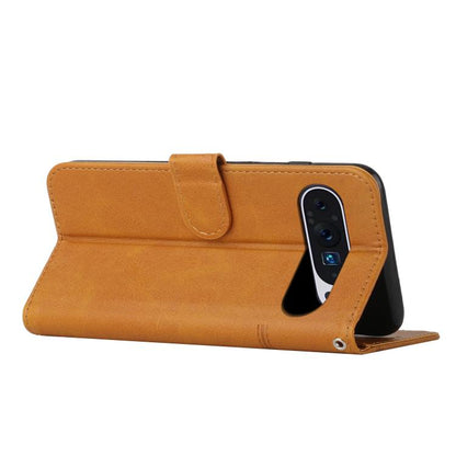 Stitching Calf Texture Buckle Leather Phone Case, For Google Pixel 11 Pro XL, For Google Pixel 11 / 11 Pro, For Google Pixel 10a, For Google Pixel 10 Pro XL, For Google Pixel 10 / 10 Pro, For Google Pixel 9a, For Google Pixel 8a
