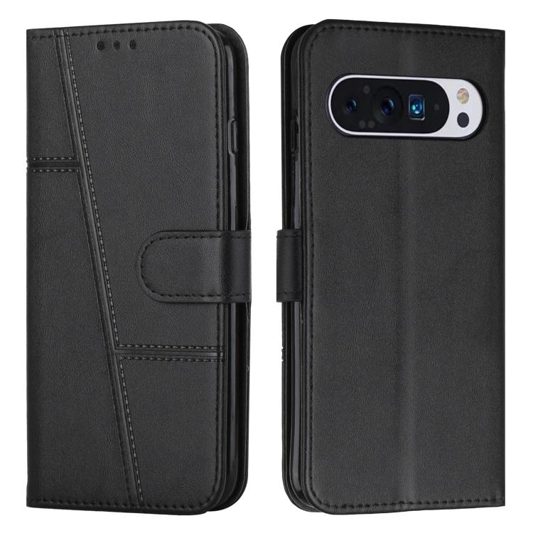 Stitching Calf Texture Buckle Leather Phone Case, For Google Pixel 11 Pro XL, For Google Pixel 11 / 11 Pro, For Google Pixel 10a, For Google Pixel 10 Pro XL, For Google Pixel 10 / 10 Pro, For Google Pixel 9a, For Google Pixel 8a