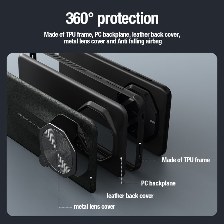 NILLKIN CamShield Prop Series PC + TPU Phone Case, For Huawei Mate 60 RS Ultimate