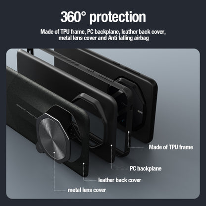 NILLKIN CamShield Prop Series PC + TPU Phone Case, For Huawei Mate 60 RS Ultimate