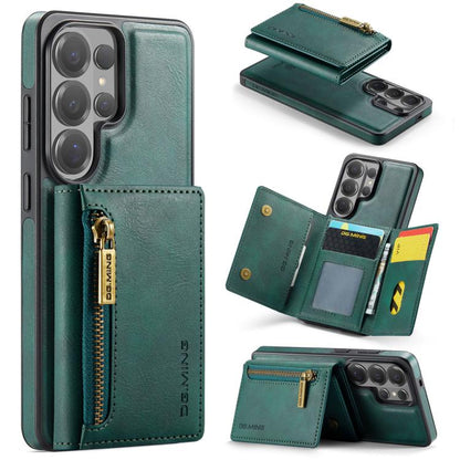 DG.MING M5 Series Zip RFID Multi Card Detachable Leather Phone Case, For Galaxy S26+ 5G, For Galaxy S26 Ultra 5G, For Galaxy S26 5G, For Samsung Galaxy S25 FE 5G, For Samsung Galaxy S25 Edge 5G, For Galaxy S25 5G, For Galaxy S25+ 5G                    ...