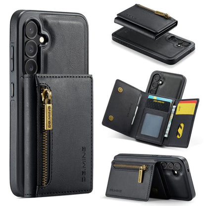 DG.MING M5 Series Zip RFID Multi Card Detachable Leather Phone Case, For Galaxy S26+ 5G, For Galaxy S26 Ultra 5G, For Galaxy S26 5G, For Samsung Galaxy S25 FE 5G, For Samsung Galaxy S25 Edge 5G, For Galaxy S25 5G, For Galaxy S25+ 5G                    ...