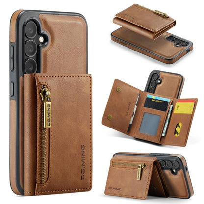 DG.MING M5 Series Zip RFID Multi Card Detachable Leather Phone Case, For Galaxy S26+ 5G, For Galaxy S26 Ultra 5G, For Galaxy S26 5G, For Samsung Galaxy S25 FE 5G, For Samsung Galaxy S25 Edge 5G, For Galaxy S25 5G, For Galaxy S25+ 5G                    ...