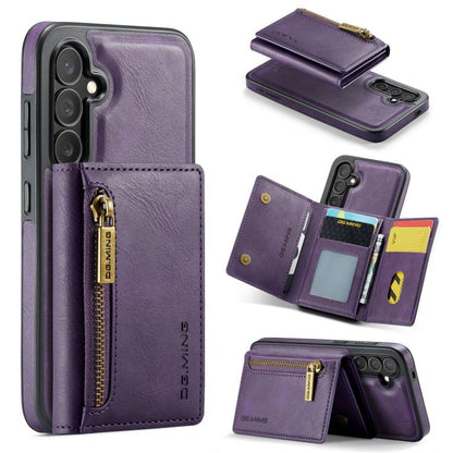 DG.MING M5 Series Zip RFID Multi Card Detachable Leather Phone Case, For Galaxy S26+ 5G, For Galaxy S26 Ultra 5G, For Galaxy S26 5G, For Samsung Galaxy S25 FE 5G, For Samsung Galaxy S25 Edge 5G, For Galaxy S25 5G, For Galaxy S25+ 5G                    ...