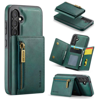 DG.MING M5 Series Zip RFID Multi Card Detachable Leather Phone Case, For Galaxy S26+ 5G, For Galaxy S26 Ultra 5G, For Galaxy S26 5G, For Samsung Galaxy S25 FE 5G, For Samsung Galaxy S25 Edge 5G, For Galaxy S25 5G, For Galaxy S25+ 5G                    ...