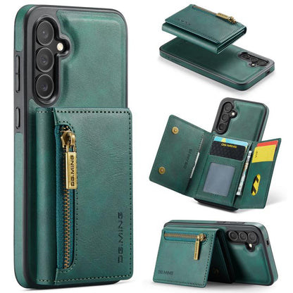 DG.MING M5 Series Zip RFID Multi Card Detachable Leather Phone Case, For Galaxy S26+ 5G, For Galaxy S26 Ultra 5G, For Galaxy S26 5G, For Samsung Galaxy S25 FE 5G, For Samsung Galaxy S25 Edge 5G, For Galaxy S25 5G, For Galaxy S25+ 5G                    ...