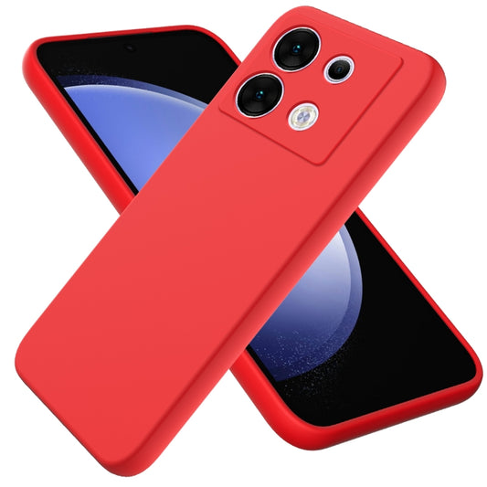 Solid Color Liquid Silicone Dropproof Full Coverage Phone Case, For Infinix Zero 30 5G, For Infinix GT 10 Pro