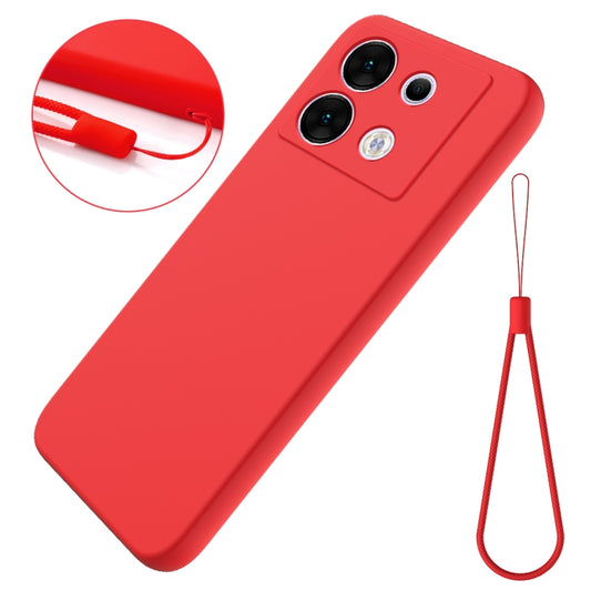 Solid Color Liquid Silicone Dropproof Full Coverage Phone Case, For Infinix Zero 30 5G, For Infinix GT 10 Pro