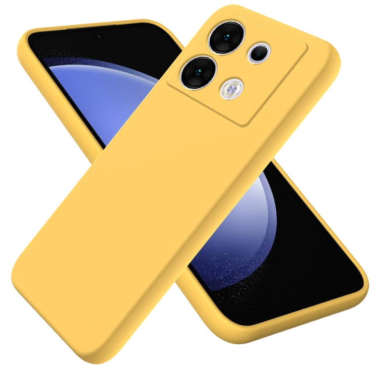 Solid Color Liquid Silicone Dropproof Full Coverage Phone Case