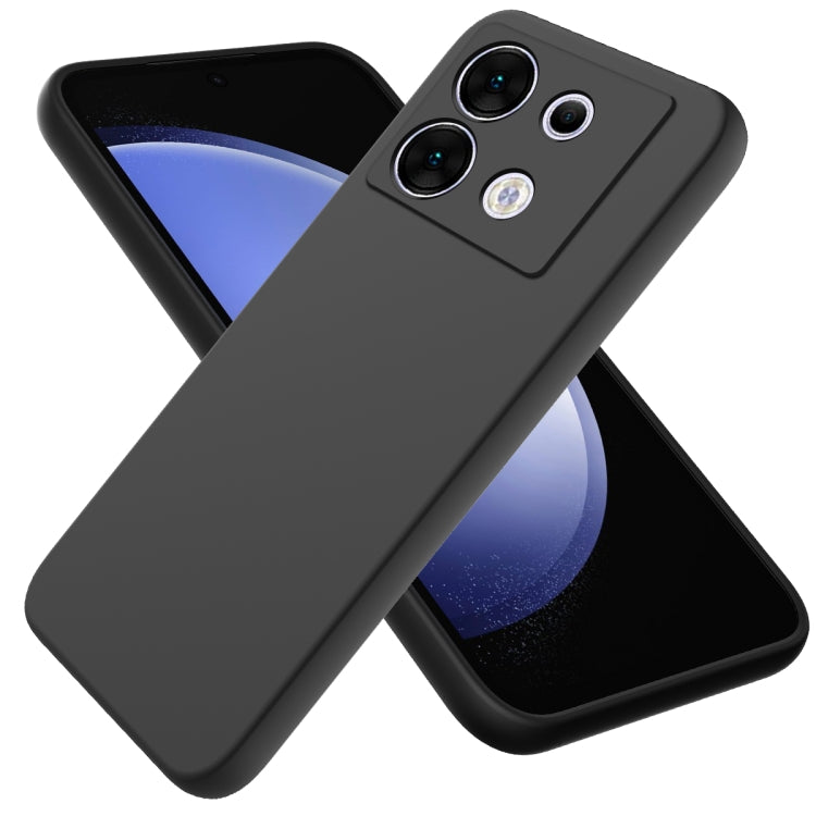 Solid Color Liquid Silicone Dropproof Full Coverage Phone Case