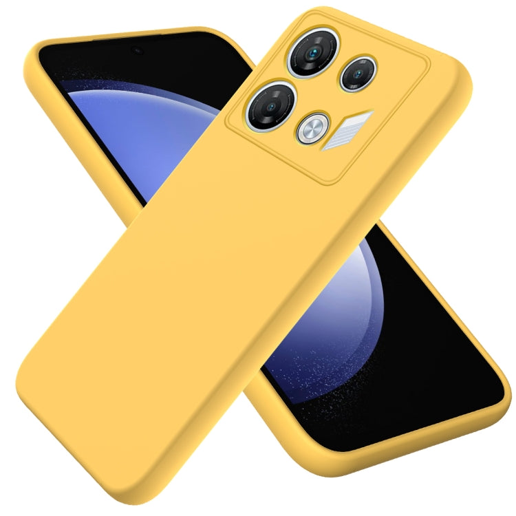 Solid Color Liquid Silicone Dropproof Full Coverage Phone Case