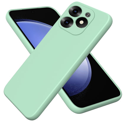 Solid Color Liquid Silicone Dropproof Full Coverage Phone Case
