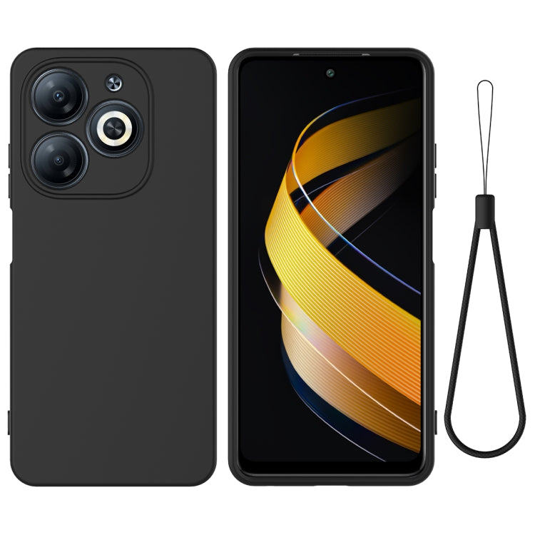 Solid Color Liquid Silicone Dropproof Full Coverage Phone Case