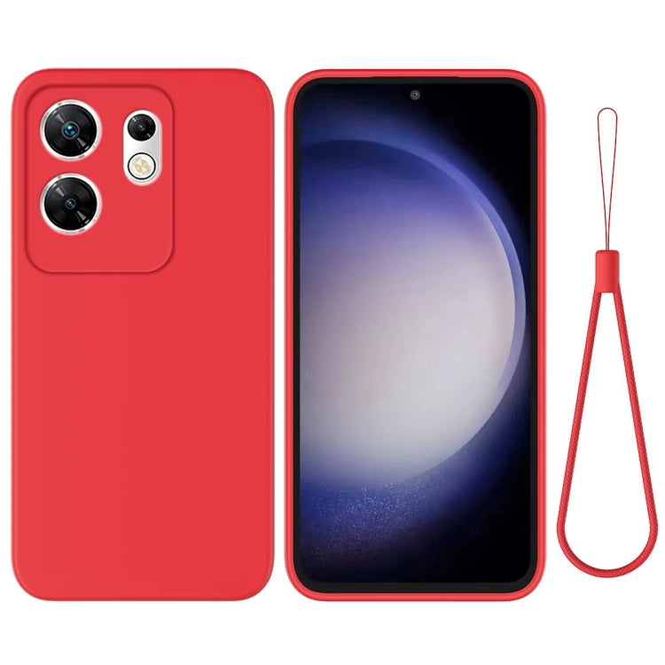 Solid Color Liquid Silicone Dropproof Full Coverage Phone Case