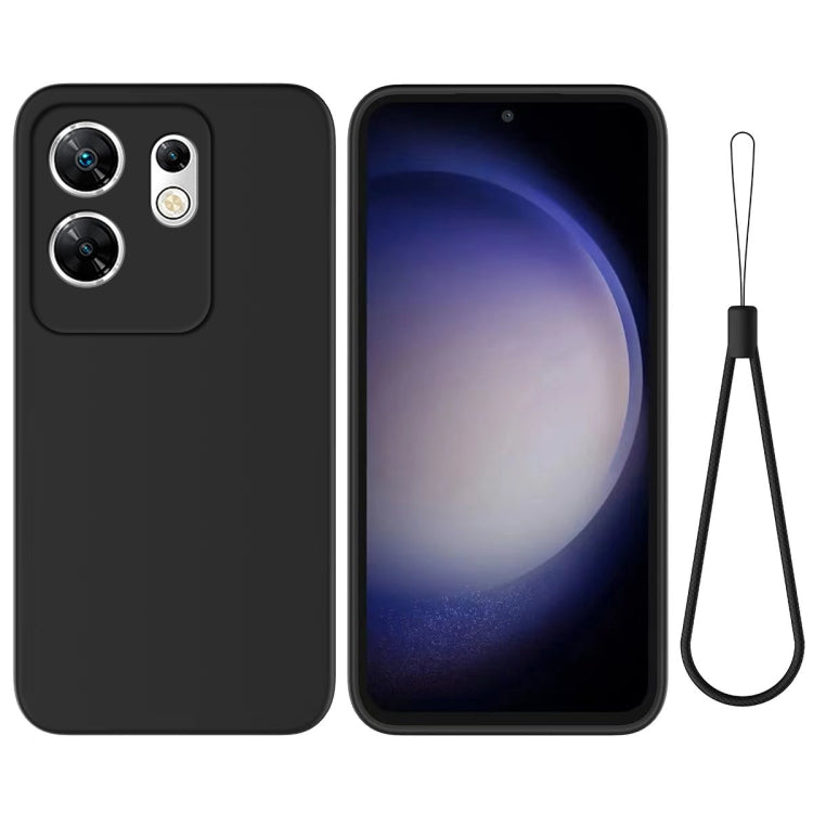 Solid Color Liquid Silicone Dropproof Full Coverage Phone Case