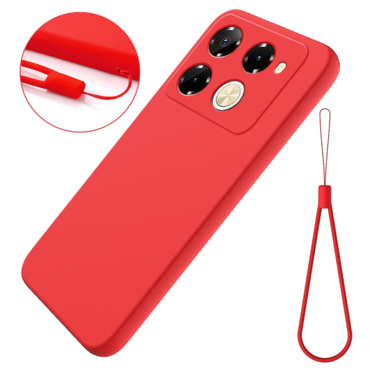 Solid Color Liquid Silicone Dropproof Full Coverage Phone Case