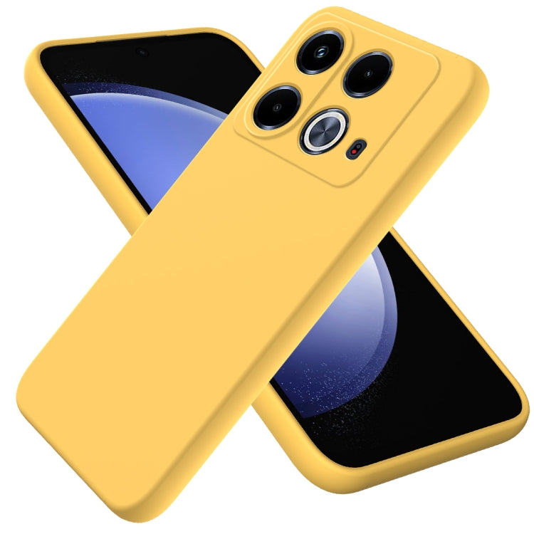 Solid Color Liquid Silicone Dropproof Full Coverage Phone Case
