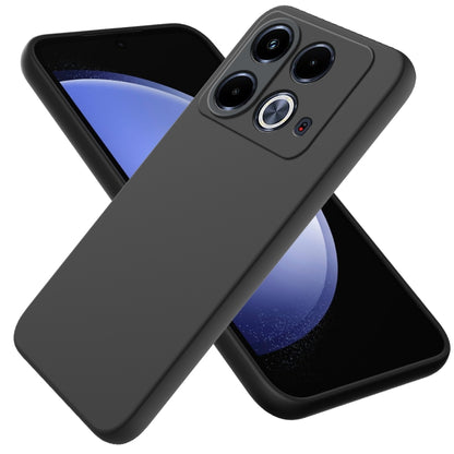 Solid Color Liquid Silicone Dropproof Full Coverage Phone Case
