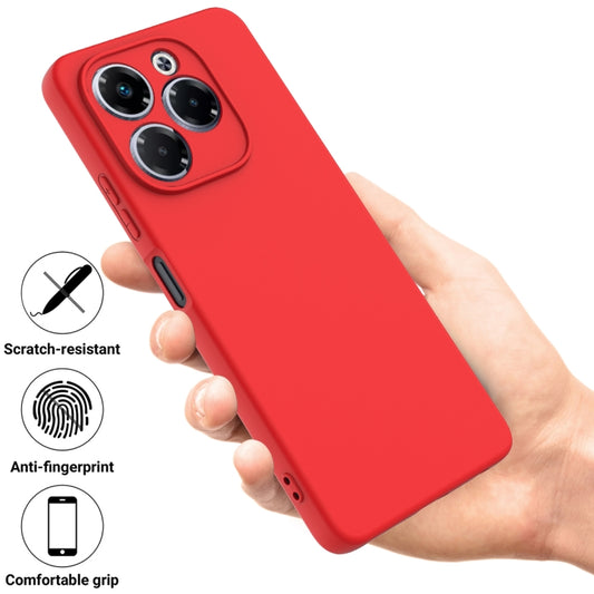 Solid Color Liquid Silicone Dropproof Full Coverage Phone Case, For Infinix Note 40X 5G, For Infinix Note 40 5G, For Infinix Smart 8 HD / Smart 8 Pro, For Infinix GT 20 Pro, For Infinix Note 40 Pro 4G, For Infinix Note 40 Pro 5G / 40 Pro+ 5G           ...