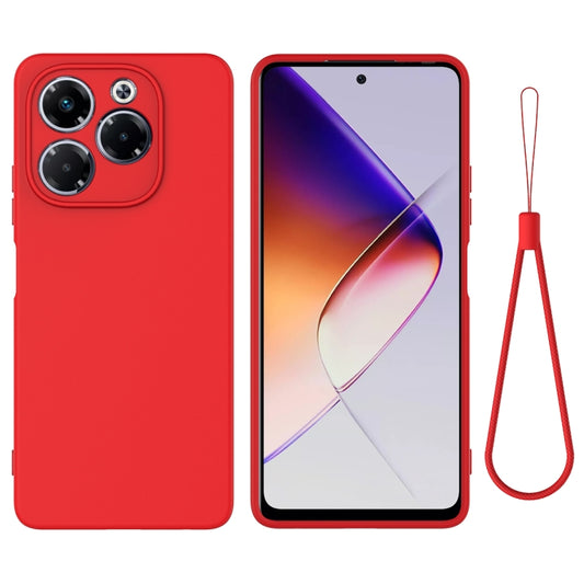 Solid Color Liquid Silicone Dropproof Full Coverage Phone Case, For Infinix Note 40X 5G, For Infinix Note 40 5G, For Infinix Smart 8 HD / Smart 8 Pro, For Infinix GT 20 Pro, For Infinix Note 40 Pro 4G, For Infinix Note 40 Pro 5G / 40 Pro+ 5G           ...