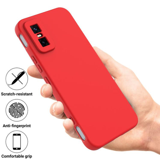Solid Color Liquid Silicone Dropproof Full Coverage Phone Case, For Infinix GT 30 Pro, For Infinix Note 50s, For Infinix Note 50x, For Infinix Note 50 Pro+, For Infinix Note 50 4G  / 50 Pro 4G, For Infinix Hot 50 Pro 4G, For Infinix Note 40S�����������...