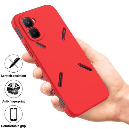 Solid Color Liquid Silicone Dropproof Full Coverage Phone Case, For Infinix GT 50 Pro 5G, For Infinix Hot 70, For Infinix Note 60 Ultra 5G, For Infinix Note Edge 5G, For Infinix Smart 20 4G, For Infinix Note 60 / 60 Pro 5G, For Infinix GT 30 Pro / GT 3...