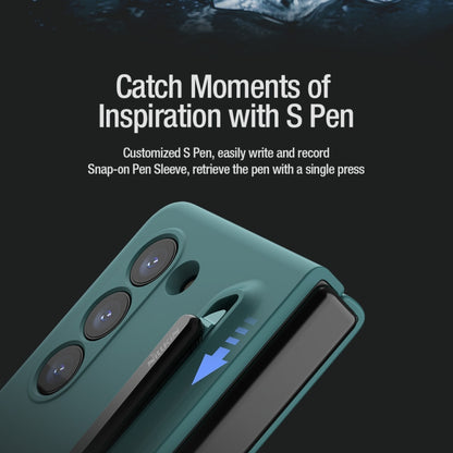 NILLKIN Flex Pure PC + Liquid Silicone Phone Case with S Pen, For Samsung Galaxy Z Fold5