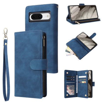 Multifunctional Multi-Card Wallet Phone Leather Case, For Google Pixel 11 Pro XL, For Google Pixel 11 / 11 Pro, For Google Pixel 10a, For Google Pixel 10 Pro XL, For Google Pixel 10 / 10 Pro, For Google Pixel 9a, For Google Pixel 9 Pro, For Google Pixe...