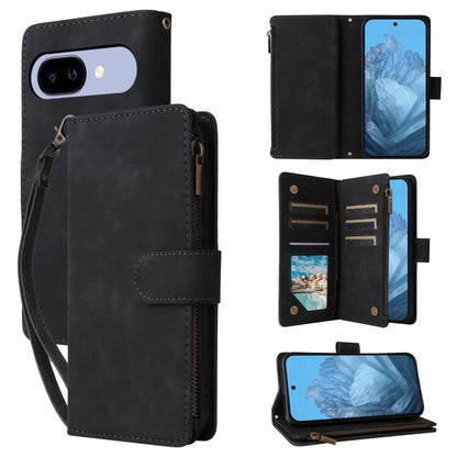 Multifunctional Multi-Card Wallet Phone Leather Case, For Google Pixel 11 Pro XL, For Google Pixel 11 / 11 Pro, For Google Pixel 10a, For Google Pixel 10 Pro XL, For Google Pixel 10 / 10 Pro, For Google Pixel 9a, For Google Pixel 9 Pro, For Google Pixe...