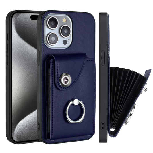Organ Card Bag Ring Holder Phone Case, For iPhone 14 Pro Max, For iPhone SE 2022 / 2020 / 8 / 7, For iPhone 13 Pro Max, For iPhone 13 Pro, For iPhone 13, For iPhone 13 mini, For iPhone 12, For iPhone 12 Pro Max, For iPhone 12 Pro, For iPhone 12 mini   ...