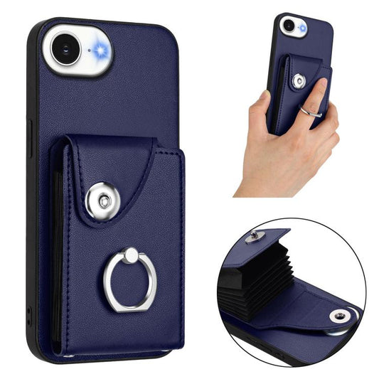 Organ Card Bag Ring Holder Phone Case, For iPhone 17e / 16e, For iPhone 17 Pro Max, For iPhone 17 Pro, For iPhone 17, For iPhone Air, For iPhone 16 Pro Max, For iPhone 16 Pro, For iPhone 16 Plus, For iPhone 16, For iPhone 15 Pro Max, For iPhone 15 Pro ...