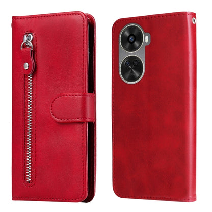 Fashion Calf Texture Zipper Leather Phone Case