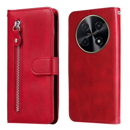 Fashion Calf Texture Zipper Leather Phone Case
