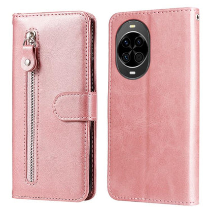 Fashion Calf Texture Zipper Leather Phone Case