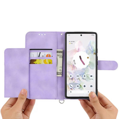 Skin Feel Flowers Embossed Wallet Leather Phone Case, For Google Pixel 11 Pro XL, For Google Pixel 11 / Pixel 11 Pro, For Google Pixel 10a, For Google Pixel 9a, For Google Pixel 9 Pro, For Google Pixel 9, For Google Pixel 8a