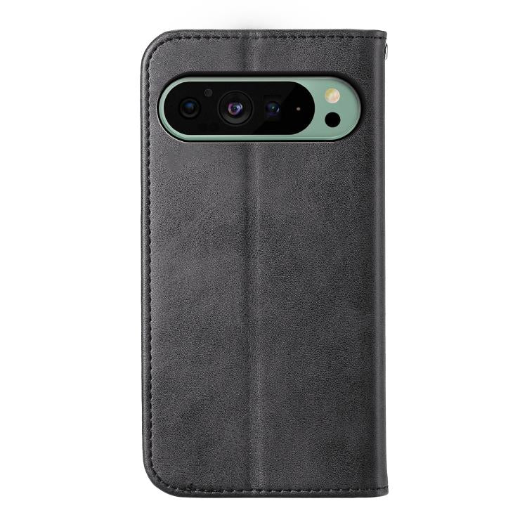 Cubic Grid Calf Texture Magnetic Leather Phone Case, For Google Pixel 11 Pro XL, For Google Pixel 11 / Pixel 11 Pro, For Google Pixel 10a, For Google Pixel 9a, For Google Pixel 9 Pro, For Google Pixel 9, For Google Pixel 8a