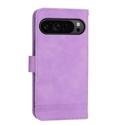 Dierfeng Dream Line TPU Hybrid PU Leather Phone Case, For Google Pixel 11 Pro XL, For Google Pixel 11 / Pixel 11 Pro, For Google Pixel 10a, For Google Pixel 9a, For Google Pixel 9 Pro, For Google Pixel 9, For Google Pixel 8a
